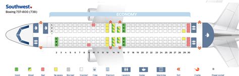southwest airlines seating chart.